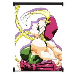  Street Fighter Anime Game Cammy Wall Scroll Poster (16x23 