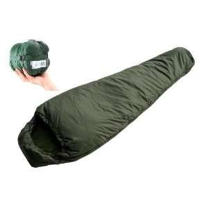   Olive Right Hand Zip 2 Season Sleeping Bag With Compression Stuff Sack