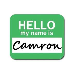  Camron Hello My Name Is Mousepad Mouse Pad