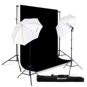   Background Photo Portrait Studio Umbrella Continuous Lighting Kit