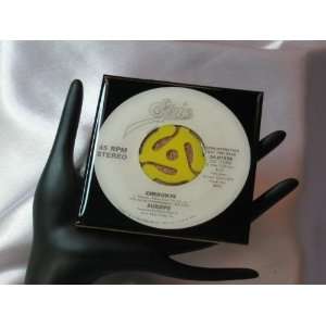 Europe 45 rpm Record Drink Coaster   Cherokee Kitchen 