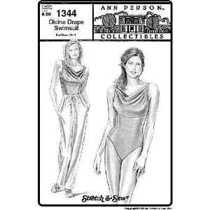  Stretch & Sew Divine Drape Swimsuit Patterns By The Each 