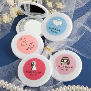   Personalized Expressions Collection Mirror Compact Favors Love Themm