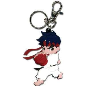  Street Fighter  Puzzle Fighter Ryu 3.5 Pvc Key Chain 