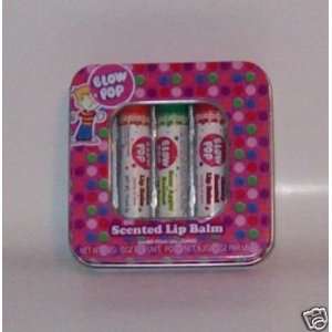 Blow Pop Lip Balms/Set Of 3 Lip Balms/Strawberry/Apple/Cherry Lip Balm