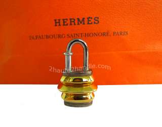 HERMES 1991 Lantern cadena charm lock keyring RARE MPRS  