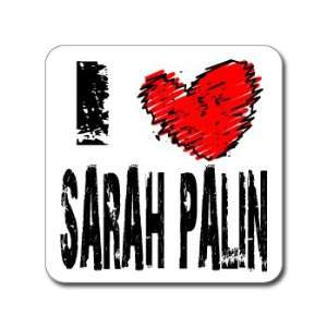  I heart SARAH PALIN   Window Bumper Laptop Sticker 