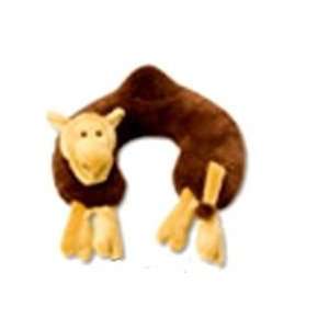  Cloudz Kidz Plush Neck Pillow (Camel)