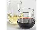 Stemless Red Wine Glasses Libbey 16.5 oz SET of 4 ****