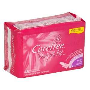  Carefree To Go Pantiliners for Light Protection, Regular 