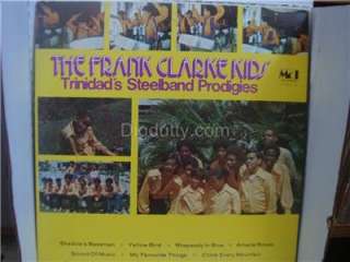 The Frank Clarke Kids TRINIDADS STEELBAND PRODIGIES   Vinyl LP 