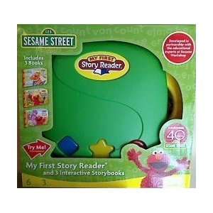  Sesame Street My First Story Reader with 3 Interactive 