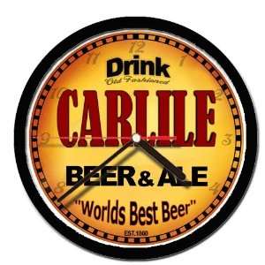  CARLILE beer and ale cerveza wall clock 