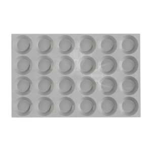 de Buyer Elastomoule Mini Tartlet Grids, 24 Portions  