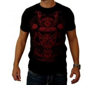 Venum Samurai Mask T Shirt   Black  