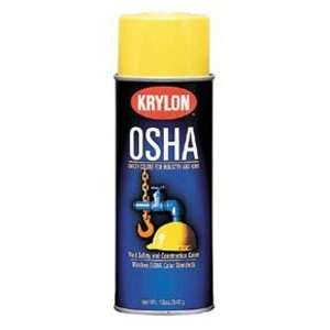  Krylon 2116 Osha safety red spray paint