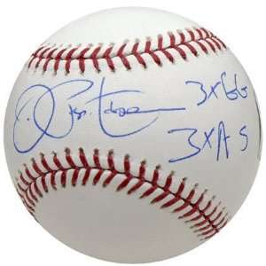  Joe Pepitone Autographed Baseball  Details 3x Gold Glove 