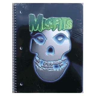  MISFITS metal skull notebook 80 pages