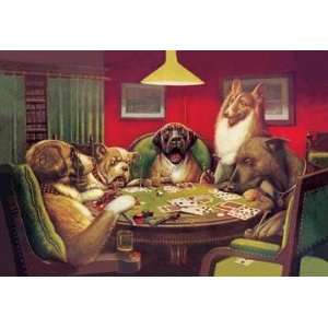  Exclusive By Buyenlarge Dog Poker   Stun, Shock & the Win 