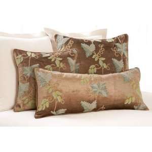Pine Cone Hill Grapevine Crewel Decorative Pillow
