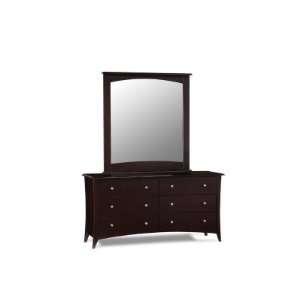   234 Series 6 Dresser Only Cappuccino Bedroom Casegoods