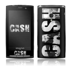   Ericsson Xperia X10  Johnny Cash  Cash Skin  Players & Accessories