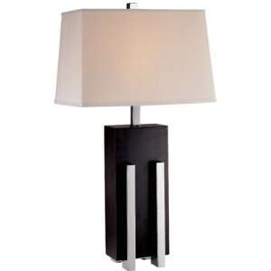  Stavros Metal And Wood Lamp