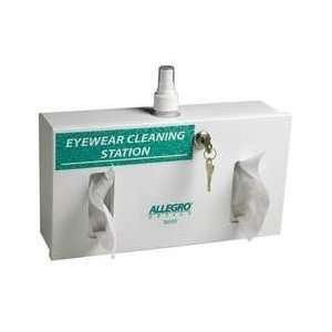 Metal Lens Cleaning Station,2 Box W/lock   ALLEGRO 