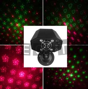   Red Green Laser Stage Light DJ Disco ball with Remote Control  