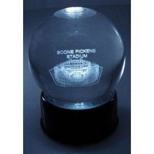 Boone Pickens Stadium (Oklahoma State Cowboys) Laser Etched Crystal 