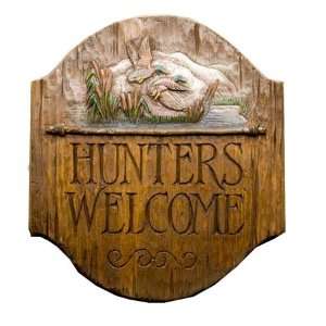  Hunters Welcome sign