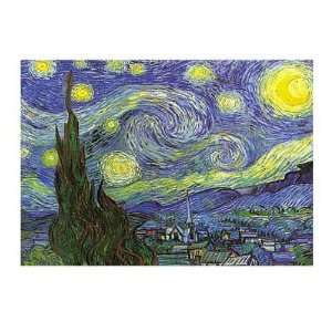  Starry Night by Vincent van Gogh. Size 31.5 inches width 