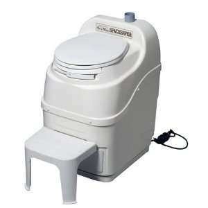    Spacesaver Composting Toilet   White per 1