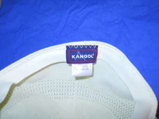   KANGOL TROPIC VENTAIR YELLOW KANGAROO MENS DRIVING HAT XL  