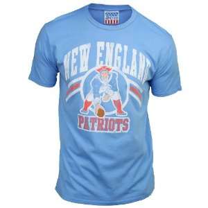  New England Patriots Mens Retro Vintage T Shirt Sports 