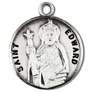 St. Edward   Sterling Silver Medal (20 Chain)