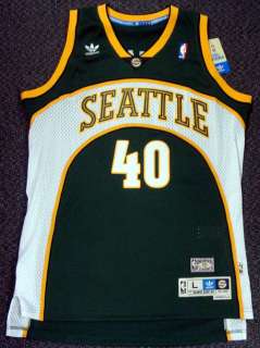  Autographed Adidas Throwback Seattle Sonics Jersey Reign Man PSA/DNA