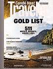 CONDE NAST TRAVELER, JANUARY, 2012 ( GOLD LIST WORLDS BEST 511 