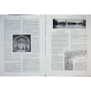  Srinagar Flood Bourzil Cashmir Gobi French Print 1931 