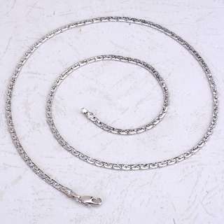 Splendide 9K White Gold Filled Womens Chain Necklace,New 450mm  