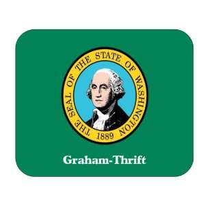  US State Flag   Graham Thrift, Washington (WA) Mouse Pad 