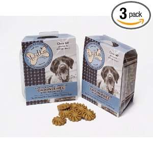   Vanilla Sweet Potato Grain Free Pup Squeaks, 7 Ounce Boxes (Pack of 3