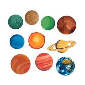  Planets Mars Venus Outter Space Mural 10 Pieces