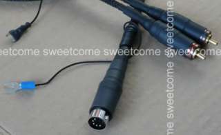 custom made tonearm cable 1.5M for Quad 33 preamp  