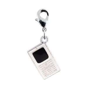  Janlynn Charmtastic Metal Clip On Charms 1/Pkg Cell Phone 