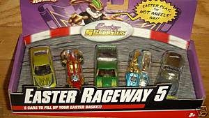 Hot Wheels Easter Speedsters Raceway 5 pack  