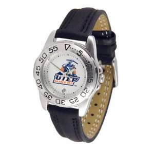  Texas (El Paso) Miners Ladies Sport Watch with Leather 