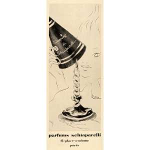  1940 French Ad Schiaparelli Sleeping Parfum French Perfume 