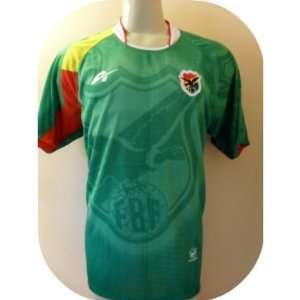   BOLIVIA SOCCER JERSEY ONE SIZE LARGE .NEW.STOCK LIQUIDATION. Sports