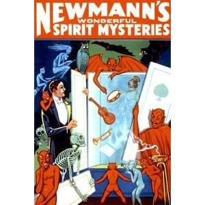  Newmanns wonderful spirit mysteries   12x18 Framed Print 